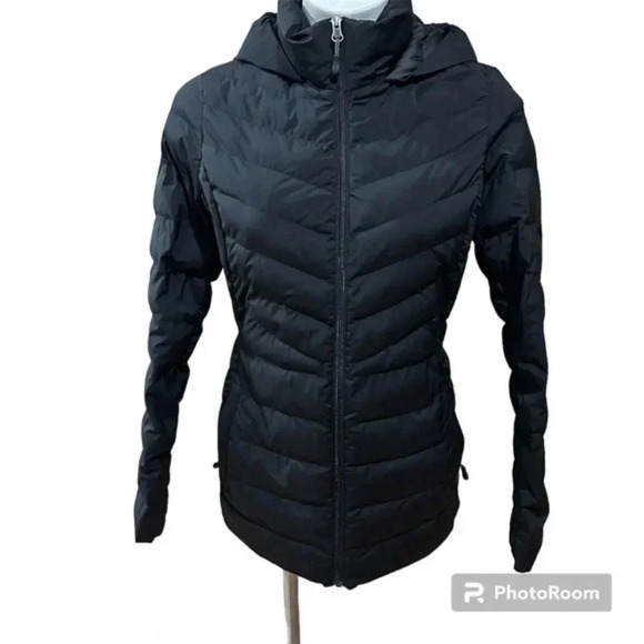 32 Degrees Heat Women's Hooded Full Zip Puffer Jacket - Picture 1 of 13